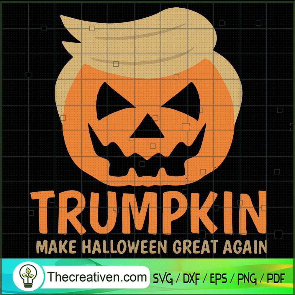 Trumpkin Make Halloween Great Again SVG Cut File for C Design 49986 1 Trumpkin Make Halloween Great Again SVG Cut File for C Design 49986
