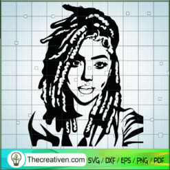 Black Women SVG, Africa American SVG, Black Girls SVG