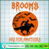 Brooms Are For Amateurs SVG, Brooms Brokes SVG, Halloween SVG 2 623 copy