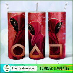 Squid Game Korean Hot Movie Fu Tumbler Wrap Download