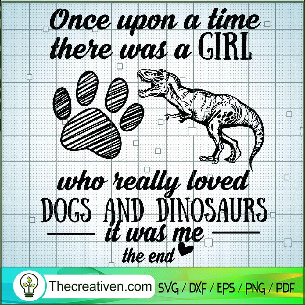 Once Upon A Time There Was A Girl Who SVG Cut File fo Design 49849 1 Once Upon A Time There Was A Girl Who SVG Cut File fo Design 49849