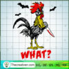 Chicken What? SVG, Scary Chicken SVG, Halloween SVG 2 600 copy