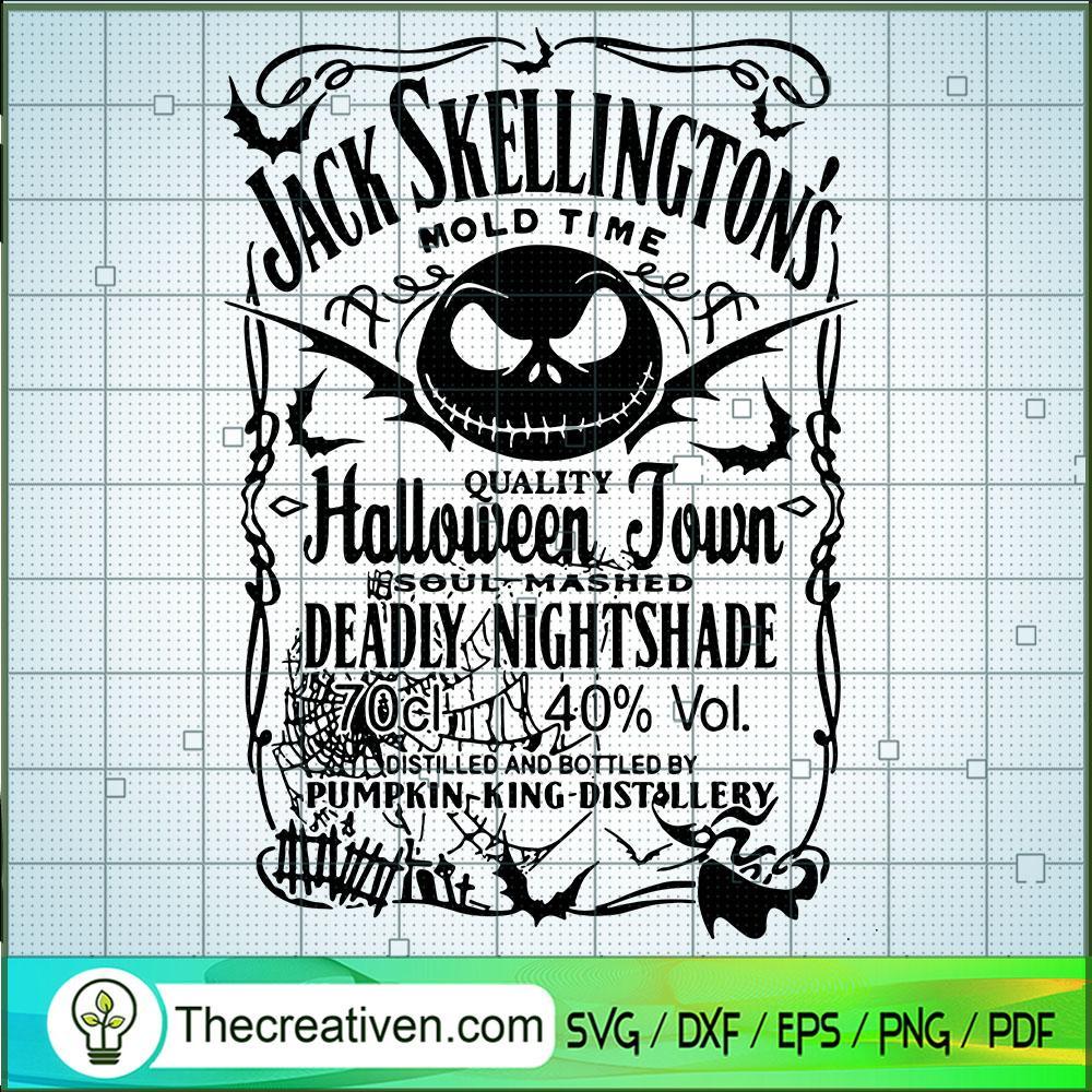 Jack Skellington Mold Time SVG Cut File for Cricut & Silhouette 1 Jack Skellington Mold Time SVG Cut File for Cricut & Silhouette