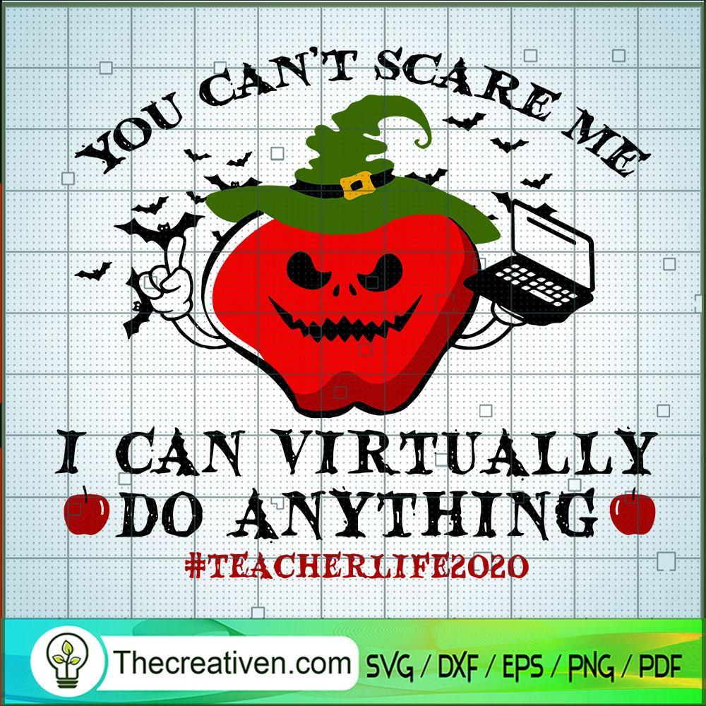 You Can't Scare Me I Can Vir SVG Cut File for Cricut 1 You Can't Scare Me I Can Vir SVG Cut File for Cricut