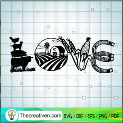 Love Farm SVG, Farmer SVG, Farming SVG