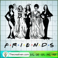 Friends Witch SVG, Drop Dead SVG, Halloween SVG