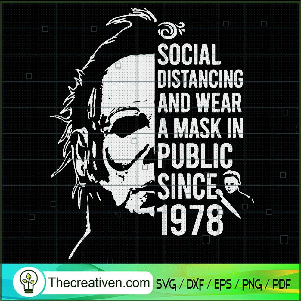 Social Distancing And Wear A SVG Cut File for Cricut 1 Social Distancing And Wear A SVG Cut File for Cricut