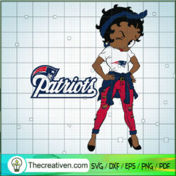 Black Girls Patriots Team SVG Cut File for Cricut & Silhouette