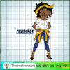 Black Girls Chargers SVG Cut File for Cricut & Silhouette 2 396 copy