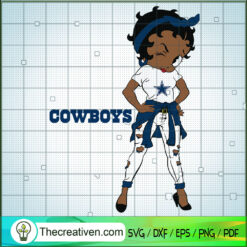 Black Girls Cowboys SVG Cut File for Cricut & Silhouette