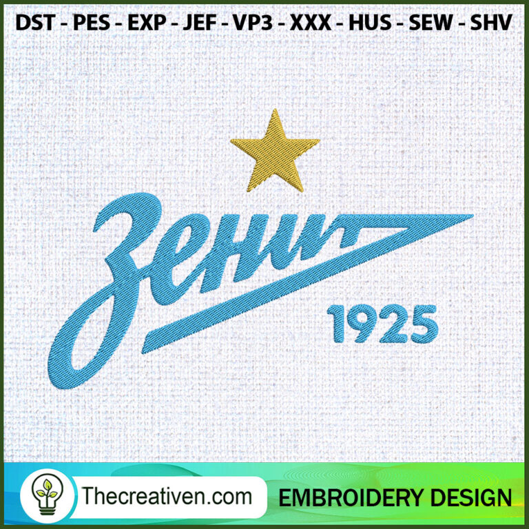 Zenit Saint Petersburg Embroidery Designs, UEFA Champions League